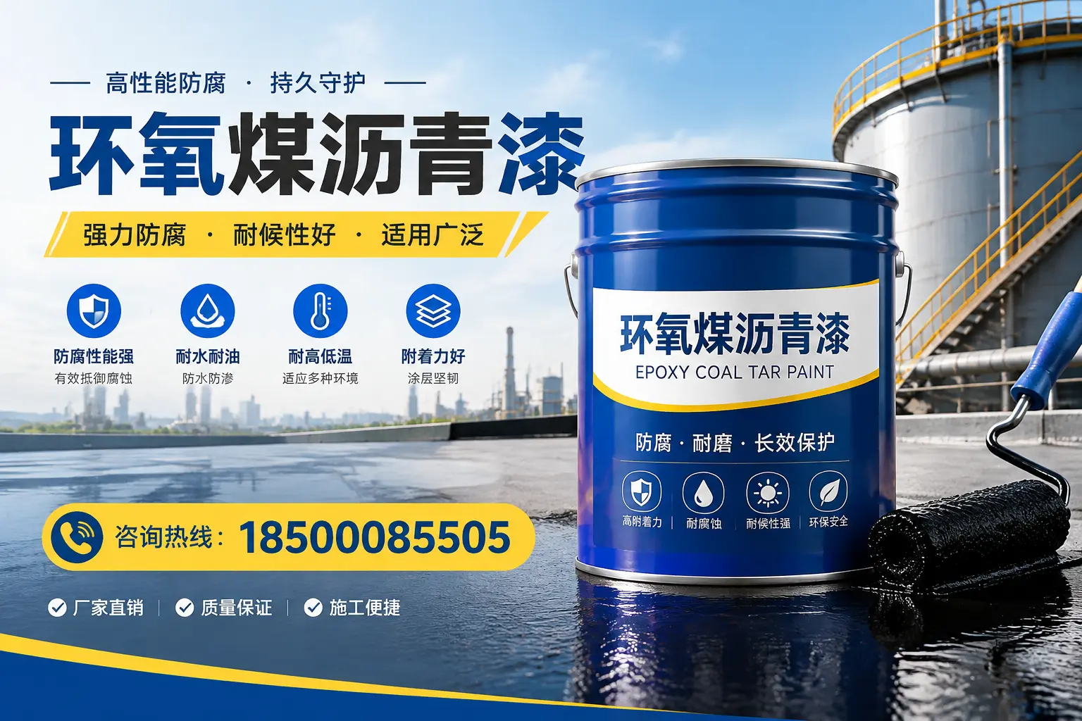 环氧煤沥青漆的储存与运输注意事项,西宁企业须知