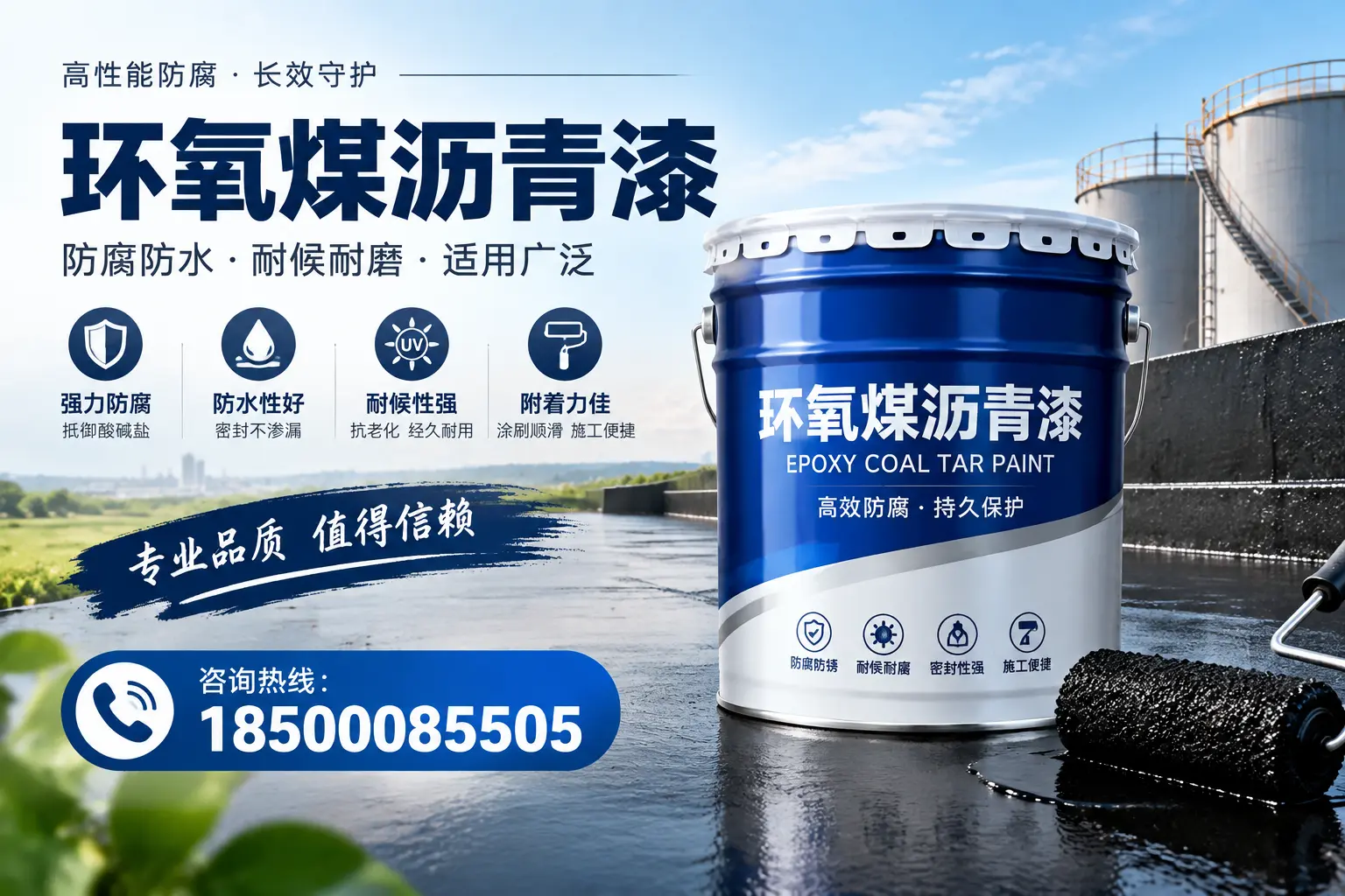 环氧煤沥青漆与油漆的区别,西宁消费者最关心的问题